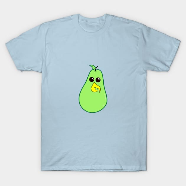 Parrot + Pear = Pearot T-Shirt by Jandldesigns